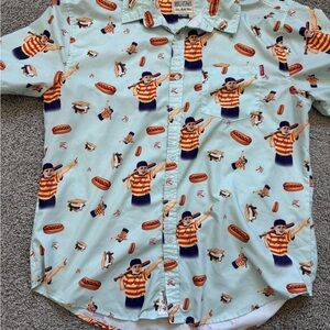 Men’s RSVLTS Great Hambino Button-Up Shirt